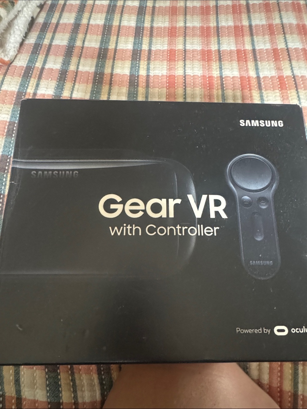 Samsung Gear VR with Controller - Black Box Artwork